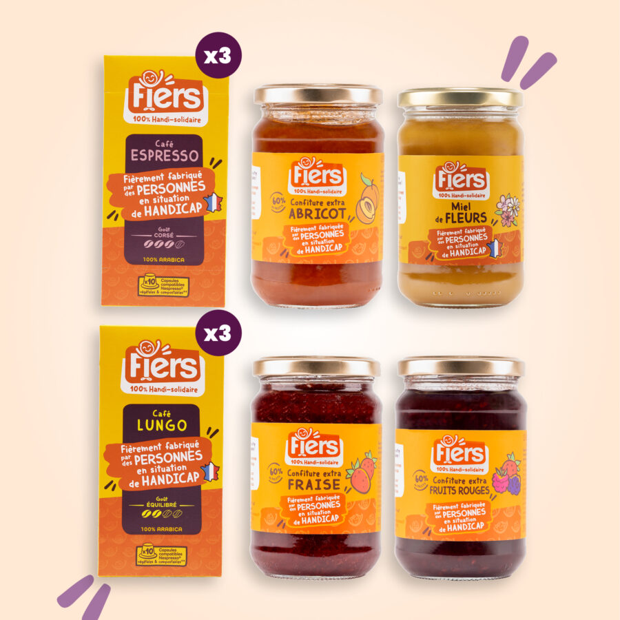 Pack Petit déjeuner - Café en capsules Fiers
