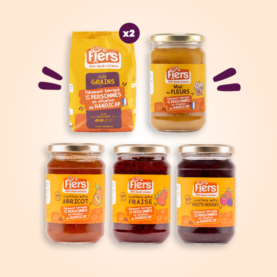 Pack Petit déjeuner - Café Grains Fiers