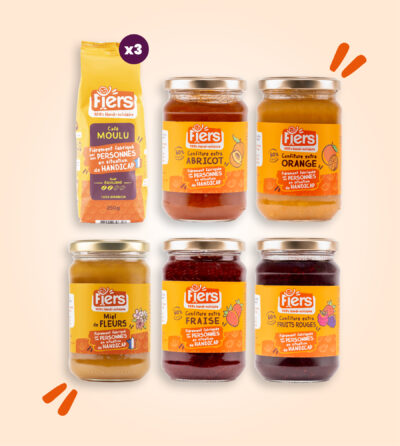 Pack Petit déjeuner - Café Moulu Fiers